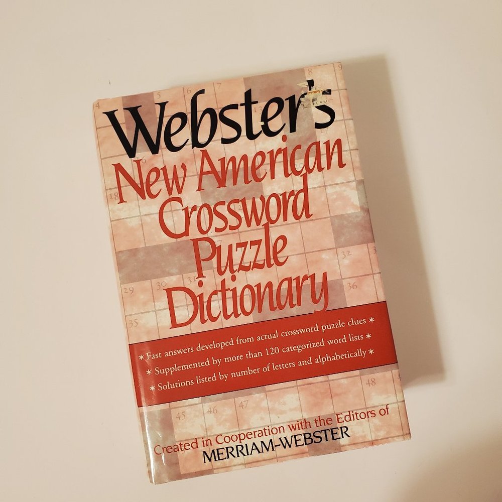 COPY - Webster's New American Crossword puzzle dictionary